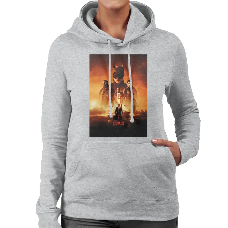 The Batman Poster Unmask The Truth Women's Hooded Sweatshirt