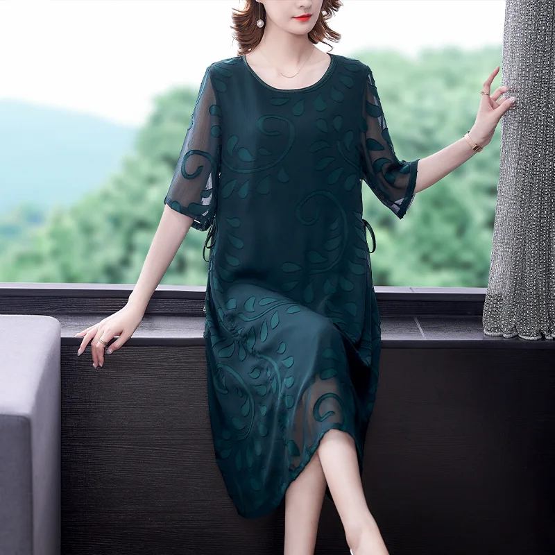 Can't Be Beat Plus Size Textured Light Dress