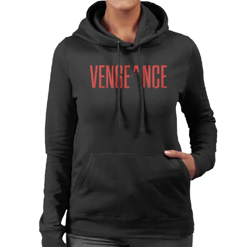Online Only The Batman Silhouette Of Vengeance Women's Hooded Sweatshirt