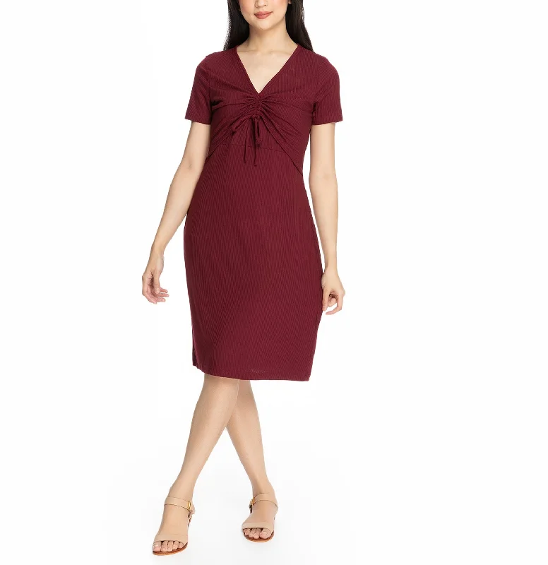 Anniversary Sale Francesca Nursing Dress  Vermillion