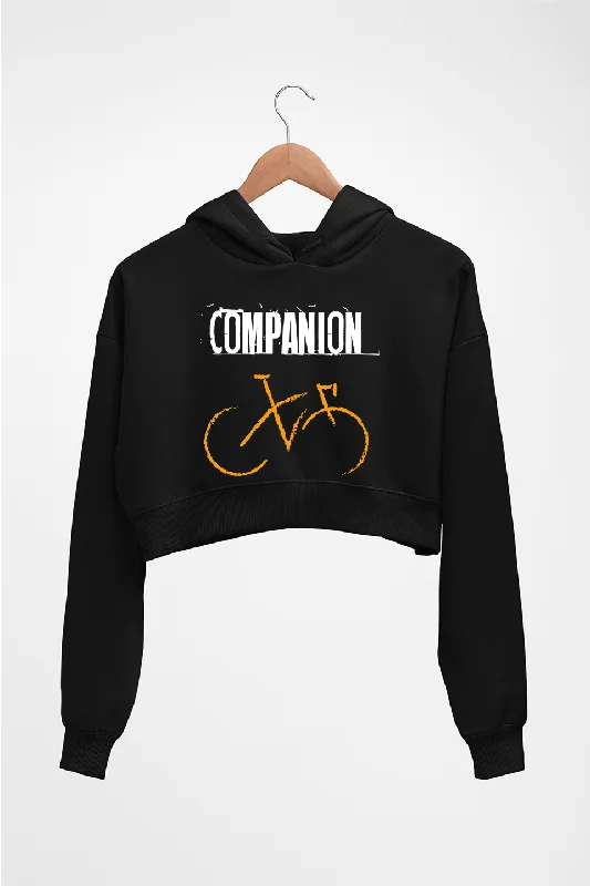 Cycling Companion Crop HOODIE FOR WOMEN