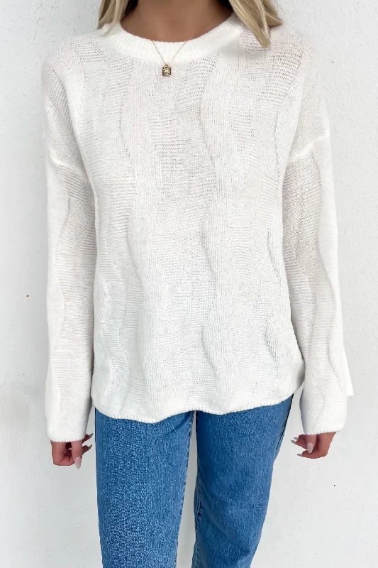Early Access Kody Knit Jumper Cream