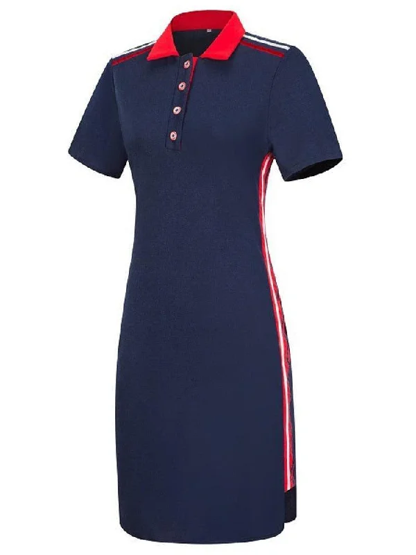 Big Discounts Polo Dress - Plus Size T-Shirt Dress