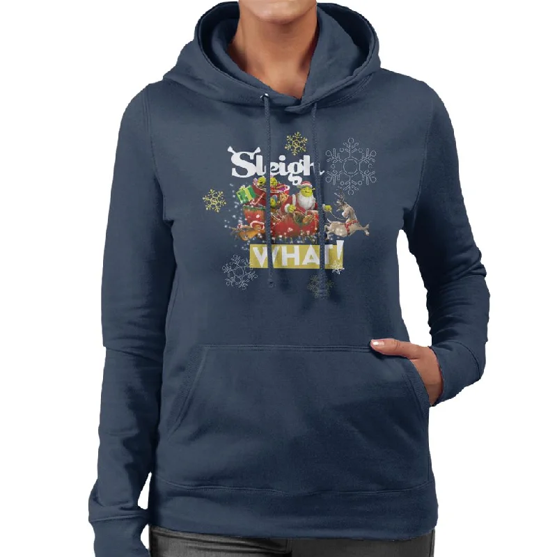 Early Access Shrek Christmas Sleigh What Women's Hooded Sweatshirt