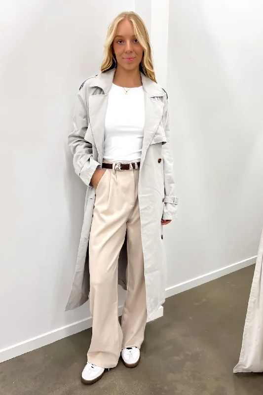 One-DAY Sale Eve Trench Coat Grey