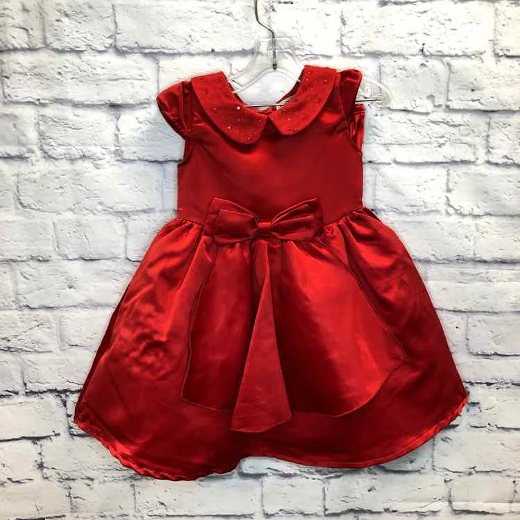 Price Slash Nanette Lepore Red Size 3T Girls Dress