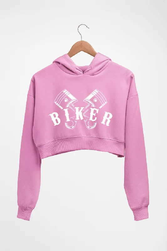 Seasonal Sale Biker Crop HOODIE FOR WOMEN