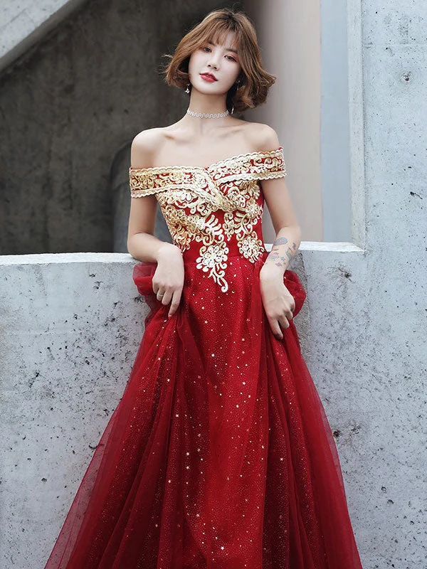 Year-End Sale Modern Evening Dress A-Line Bateau Neck Tulle Floor-Length Sequins Sequined Dress Year-End Sale Modern Evening Dress A-Line Bateau Neck Tulle Floor-Length Sequins Sequined Dress