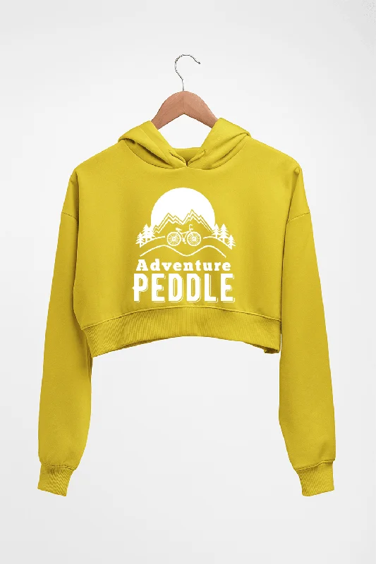 Cycling Adventure Crop HOODIE FOR WOMEN