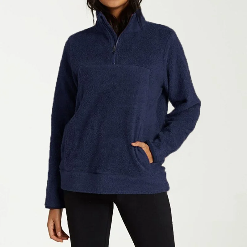 Best Deals Women Hoodies Winter Warm Zipper Pocket