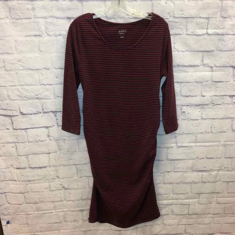 Limited Availability Isabel Maternity Stripe Size L Maternity Dress
