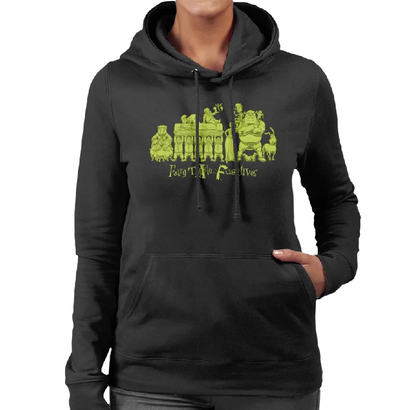 Today's Special Shrek Fairy Tale Fugitives Women's Hooded Sweatshirt
