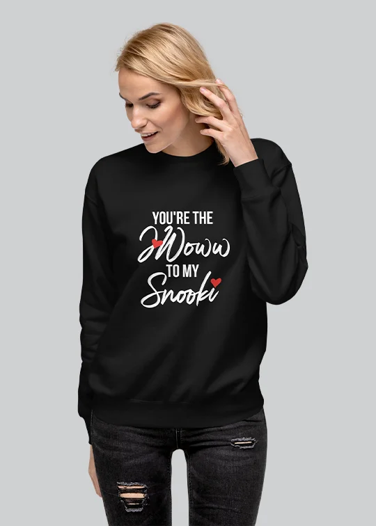 Massive Deals JWoww to my Snooki Crewneck Sweatshirt