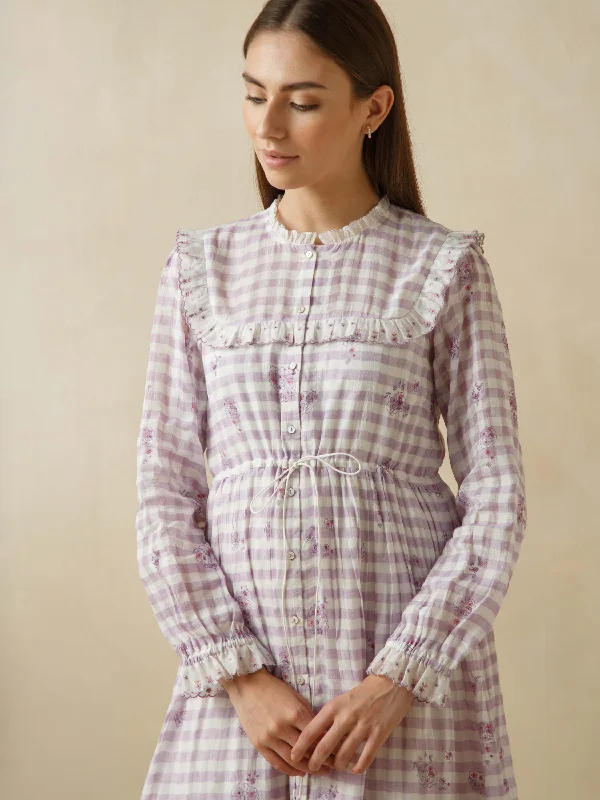 Deal Mania Mystic Earth Shirt Dress