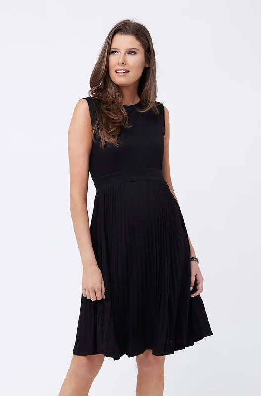 Exclusive Deal Knife Pleat Dress