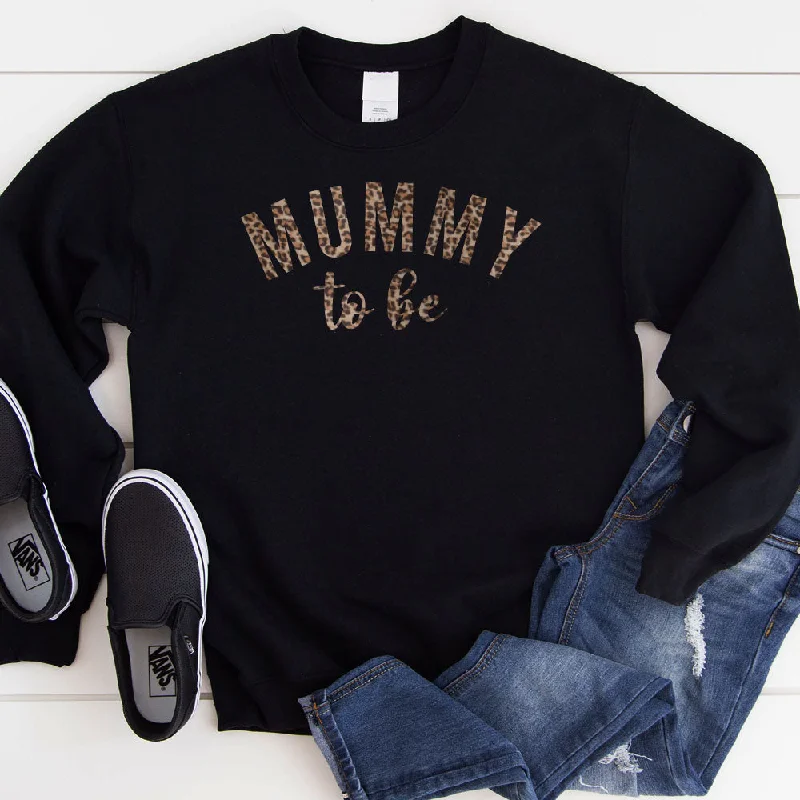 Mummy To Be Leopard Sweatshirt (MRK X)