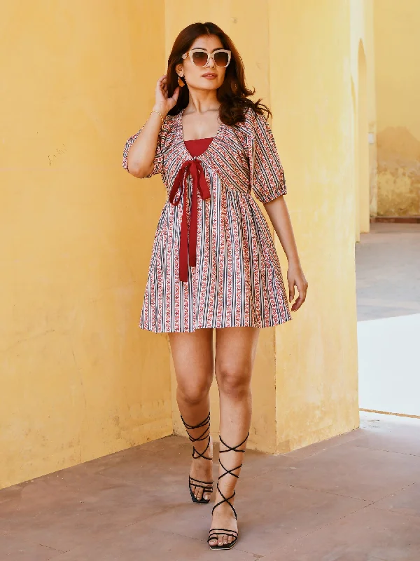 Seasonal Clearance Prints Charming Cotton Dress