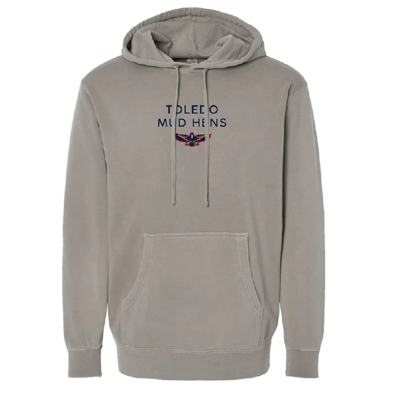 Midnight Sale Toledo Mud Hens Minor Real Bird Embroidered Hoodie