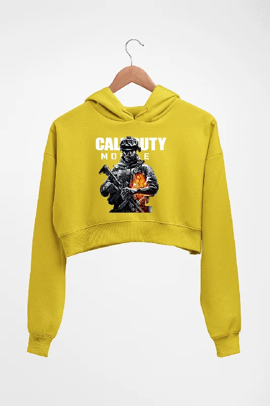 Quick Sale Call of Duty (COD) Crop HOODIE FOR WOMEN