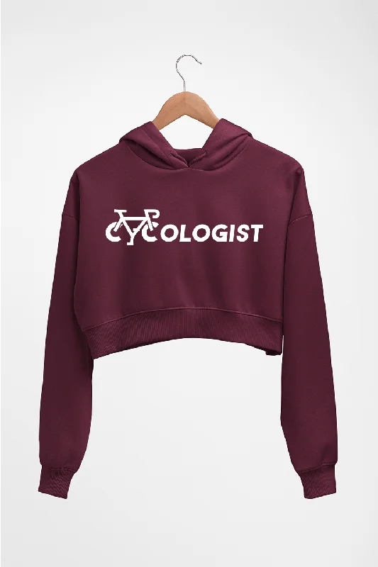 Cycologist Crop HOODIE FOR WOMEN