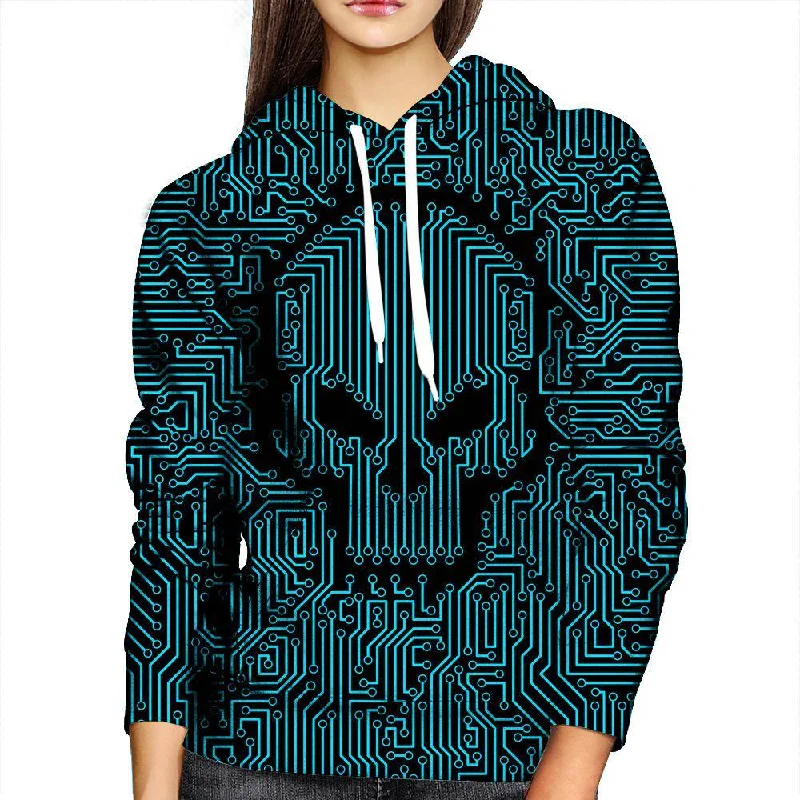 Stock Clearance Bad Circuit Womens Hoodie
