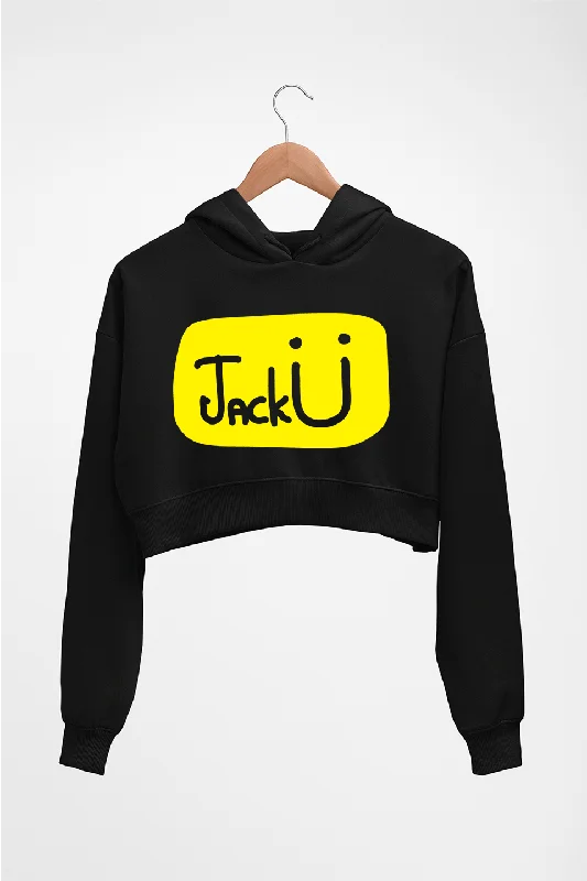 Jack u Crop HOODIE FOR WOMEN