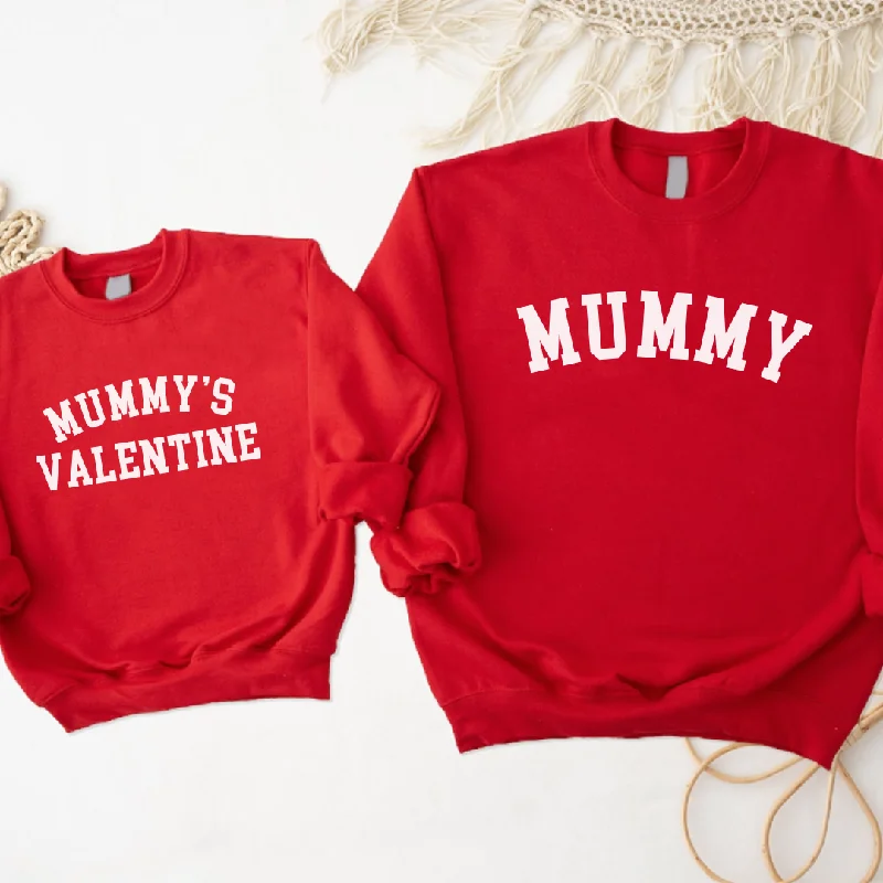 Mummy & Mummy's Valentine College Sweatshirts