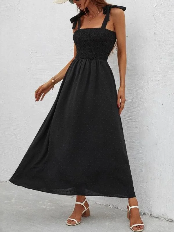 Blowout Deals Floral Sleeveless Smocked Dress