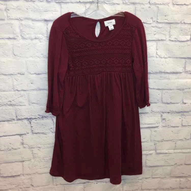 Special Offer Old Navy Maroon Size 8 Girls Dress