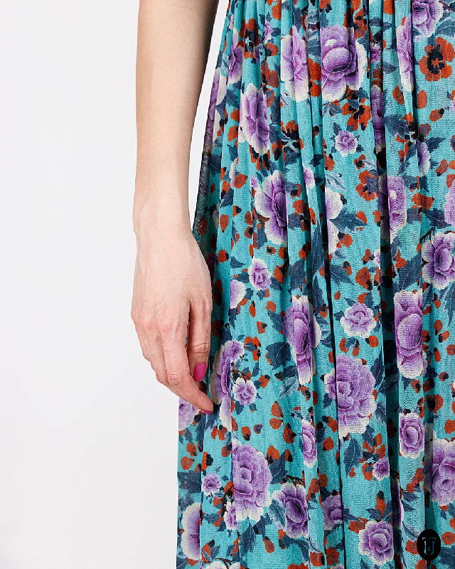 Don’t Miss Out 2000s Jean Paul Gaultier Floral Strapless Mesh Dress M