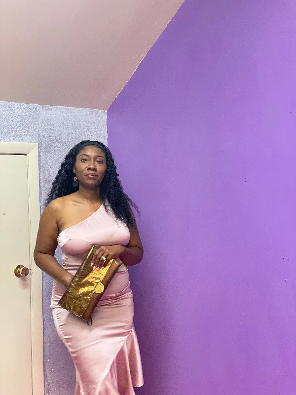Price Buster One Shoulder Ruffle Cocktail Dress