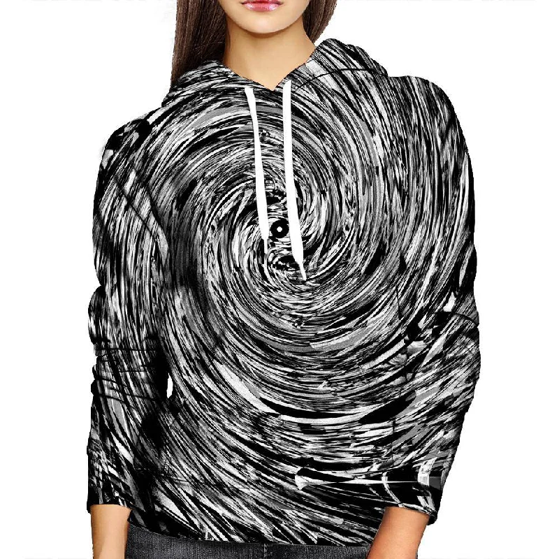 Geometric Spin Womens Hoodie