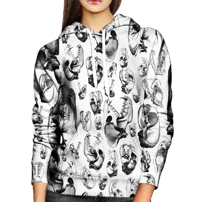 Value Deals Carnivore White Womens Hoodie