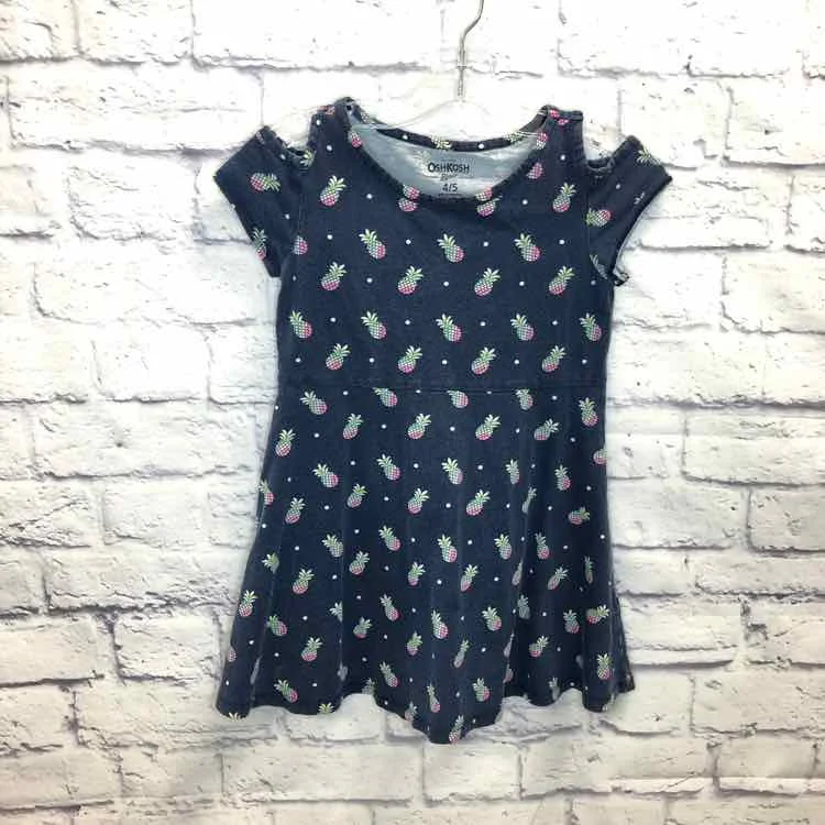Mega Deal Oshkosh Navy Size 4T Girls Dress