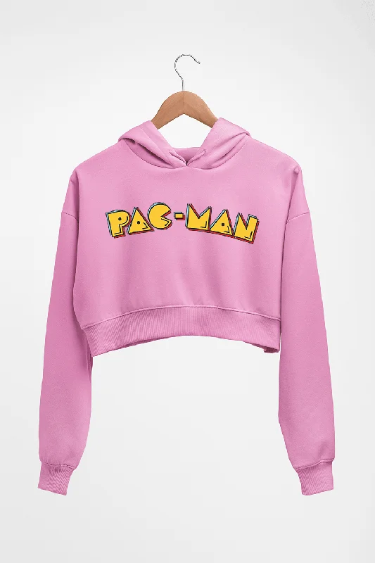 Pacman Crop HOODIE FOR WOMEN