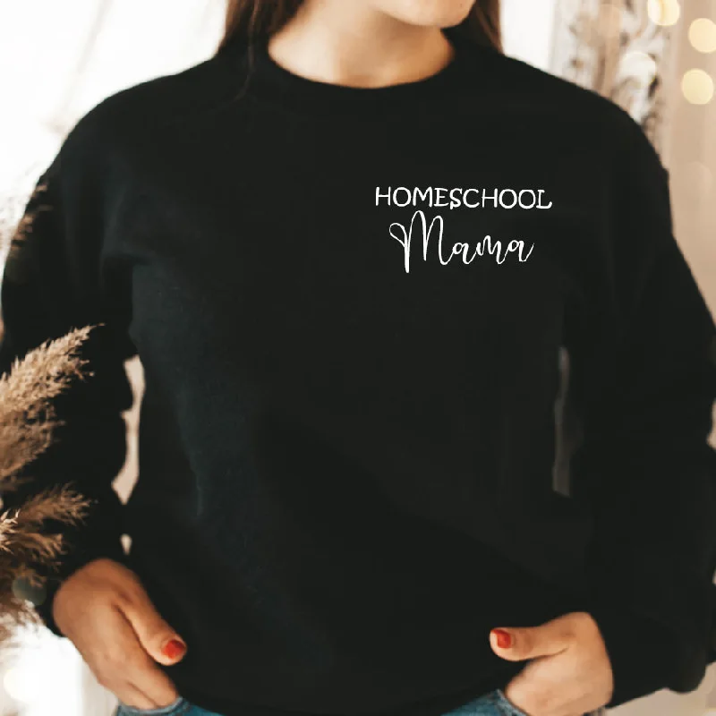 Online Specials Homeschool Mama Mini Logo Sweatshirt (MRK X)