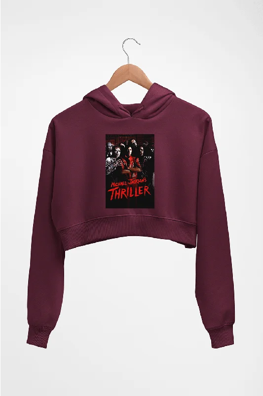 Thriller Crop HOODIE FOR WOMEN