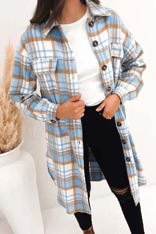 Today's Special Emilie Shacket Blue
