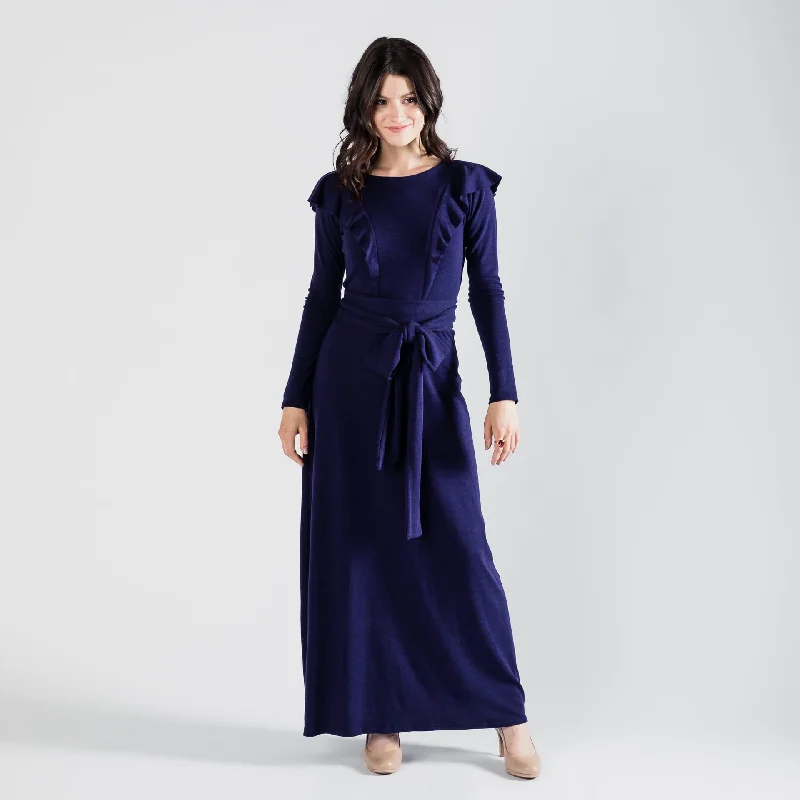 New Markdowns Sofia in Navy with Nursing Zipper