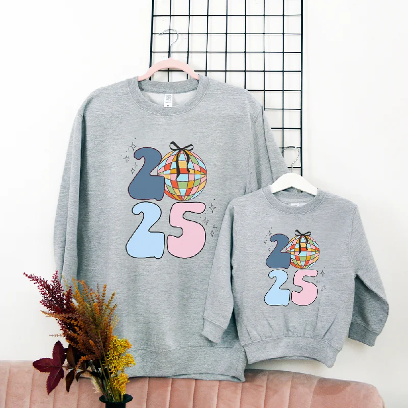 Don’t Miss Out New Years 2025 Mum & Kid Matching Sweatshirts