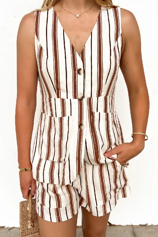 Closeout Sale Roxie Vest Ambervale